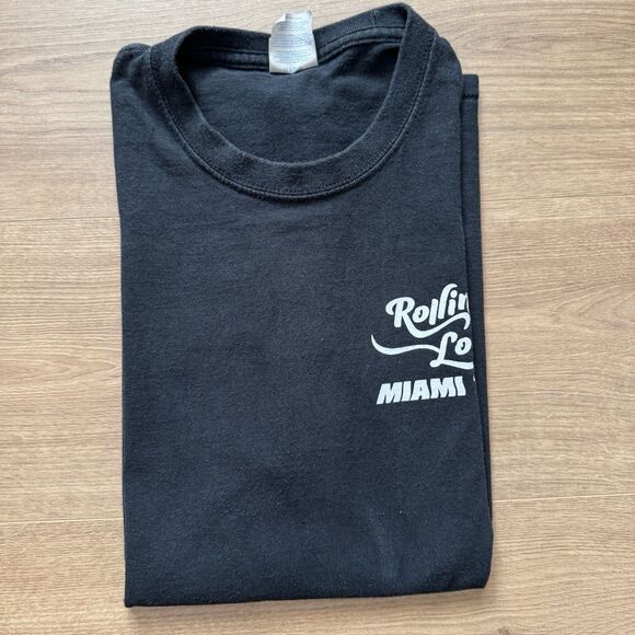 Rolling Loud Miami 2021 Production Crew Employee T-Shirt Black Size M Rare - Picture 8 of 10